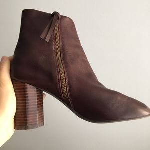 Grey City heeled boots